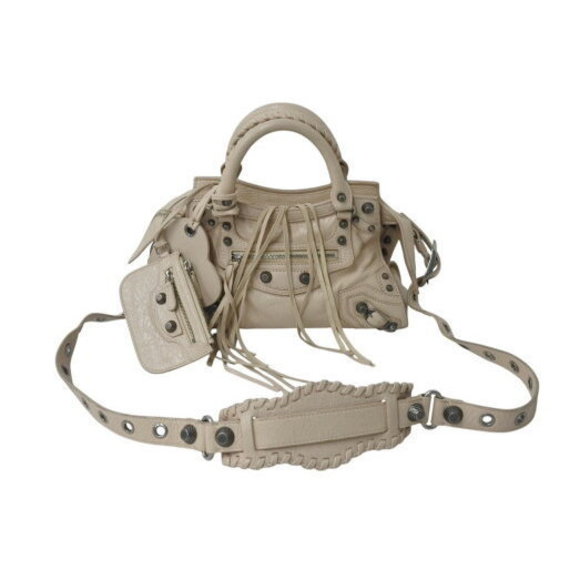 Balenciaga NEO CAGOLE Shoulder Bag beige - Picture 1 of 9